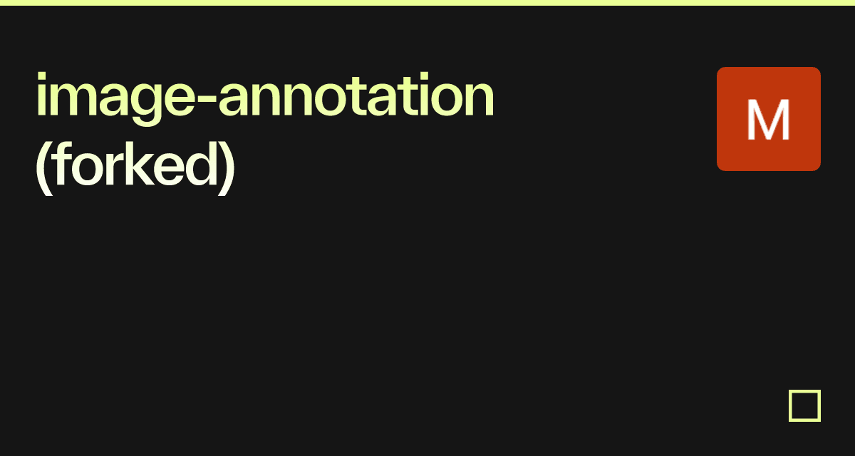 image-annotation (forked) - Codesandbox