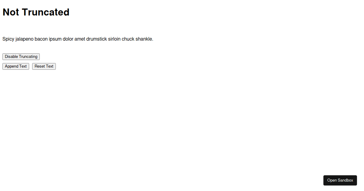 use-clamp-text - example (forked) - Codesandbox