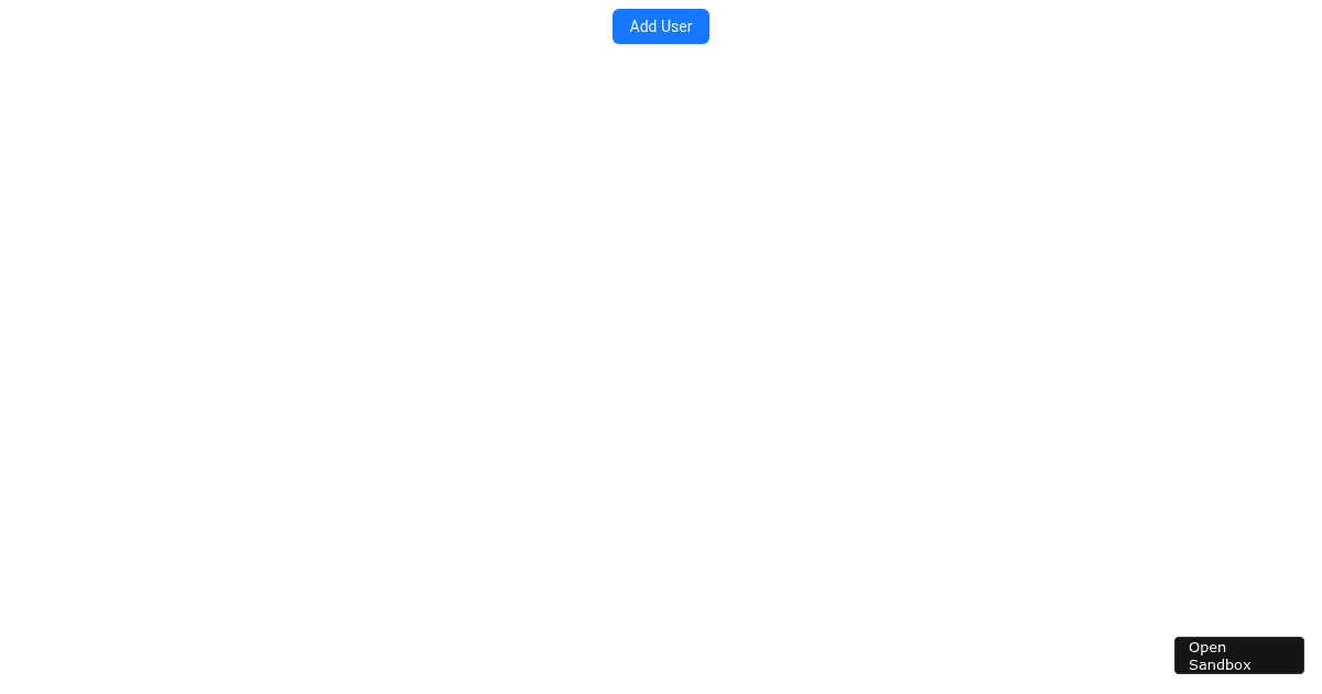 create-user (forked) - Codesandbox