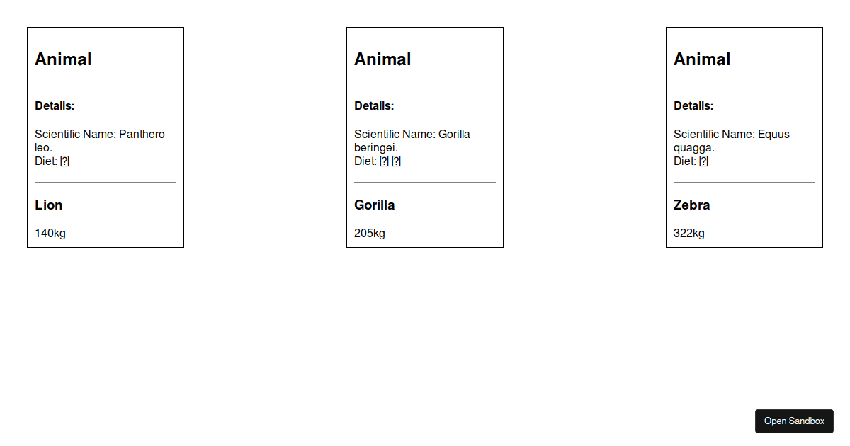 Wrapper demo - Codesandbox
