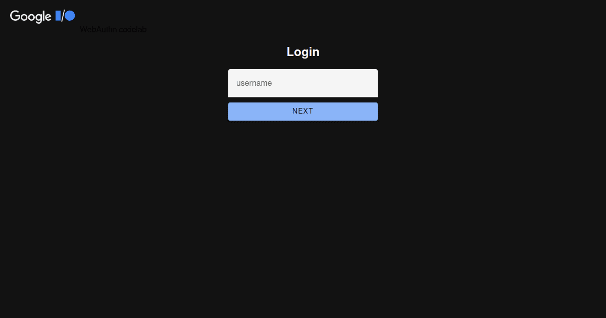 webauthn-codelab-google-io - Codesandbox