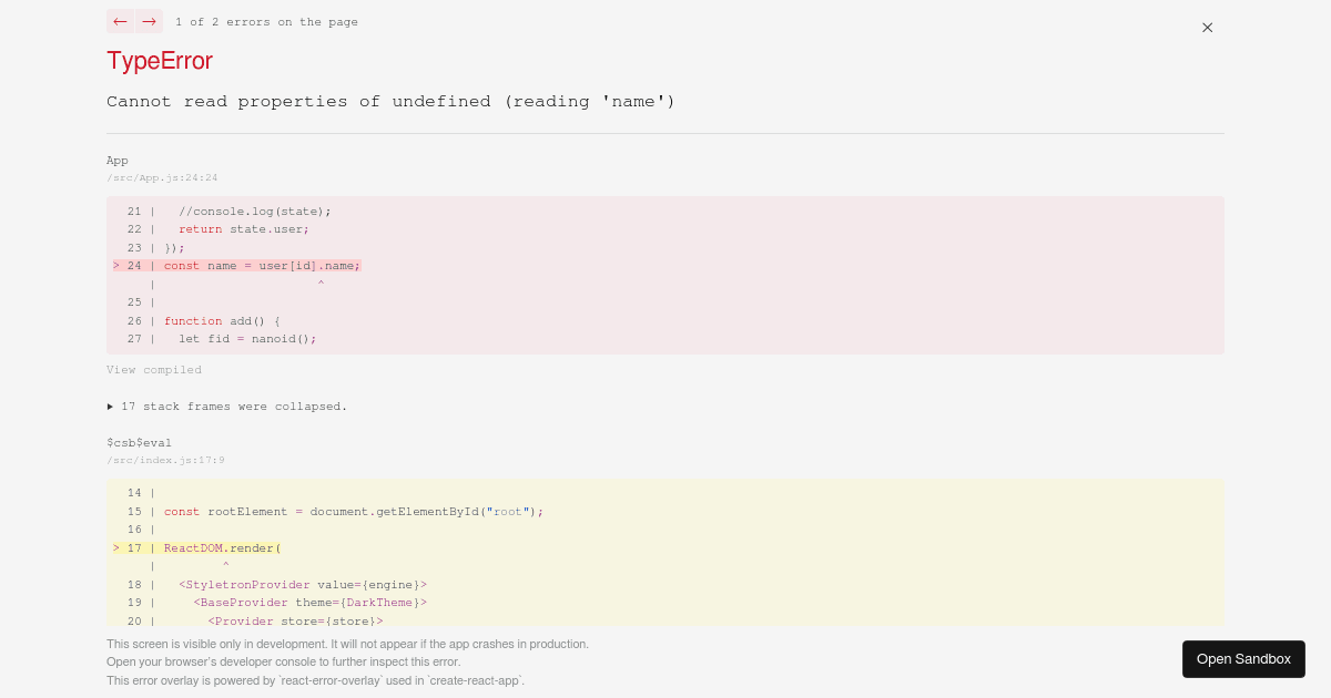 slack - Codesandbox