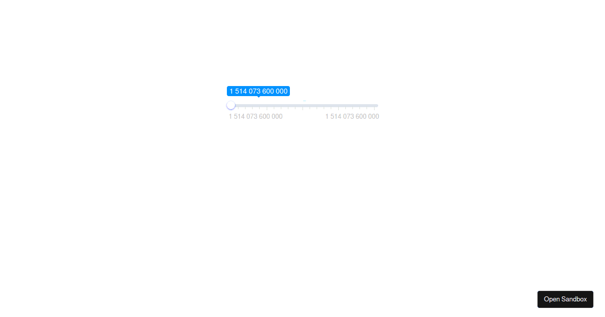 Vue Histogram Slider Codesandbox