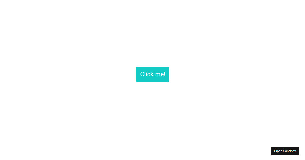 Modal with State Hook - Codesandbox