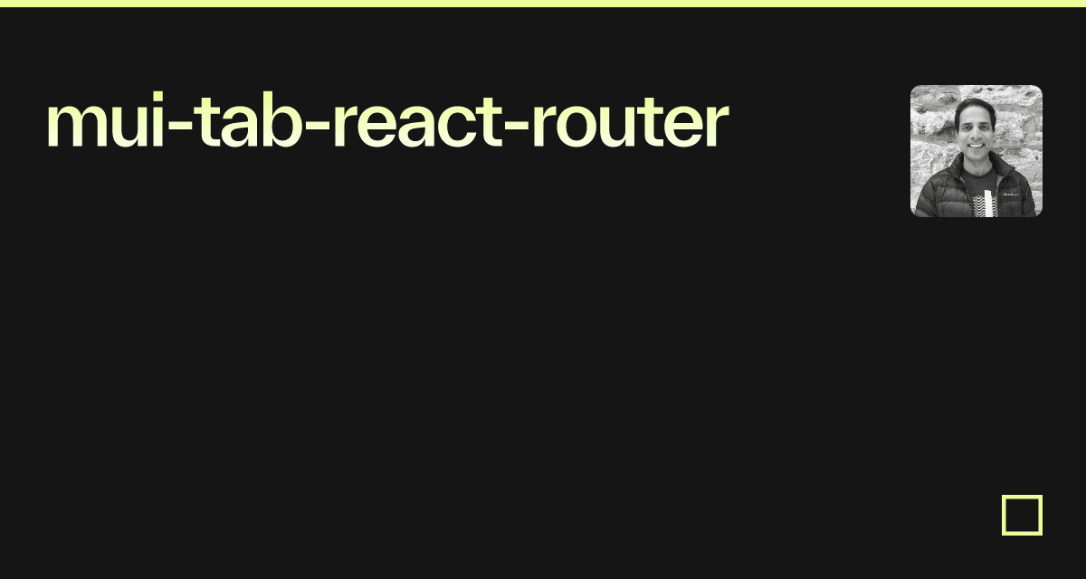 mui-tab-react-router-codesandbox