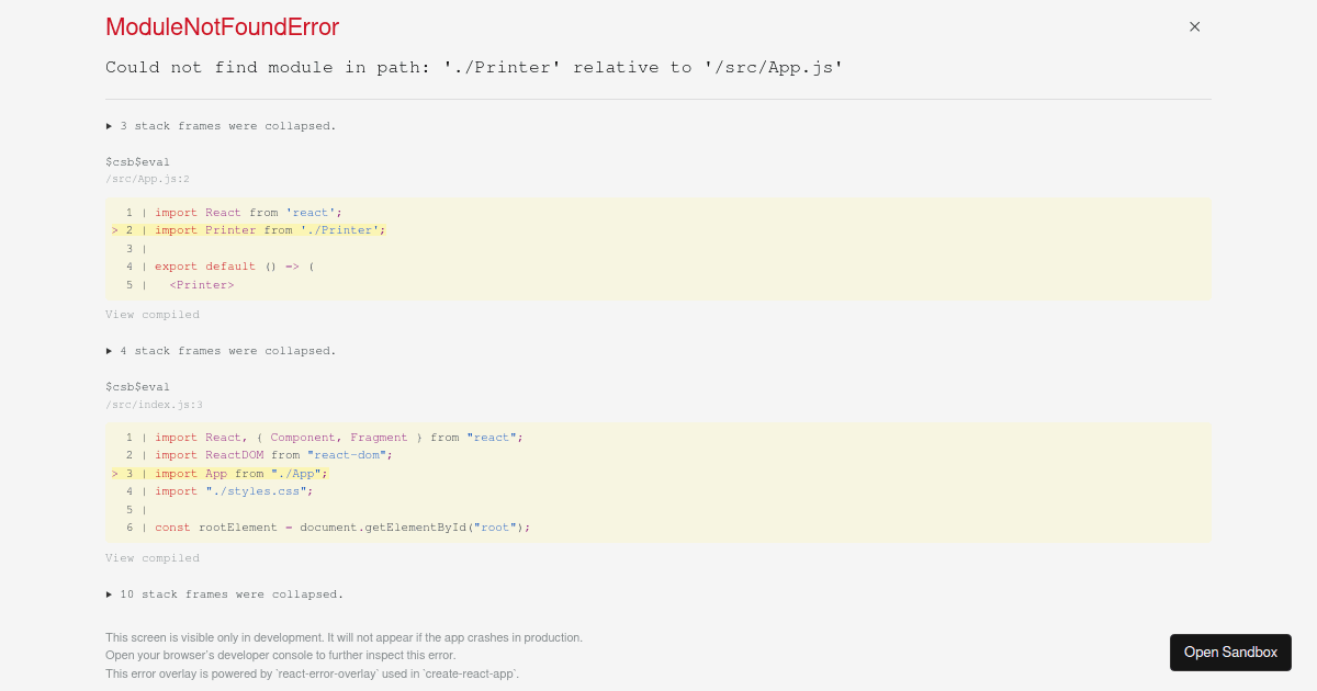 Terminal (forked) - Codesandbox