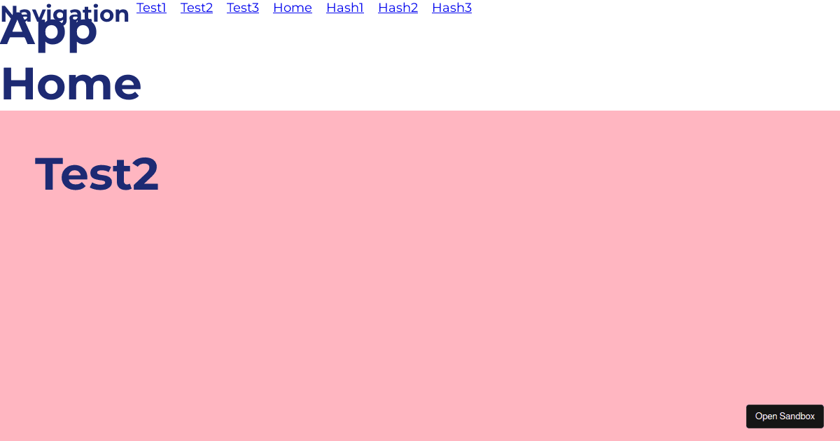 dummypage Codesandbox
