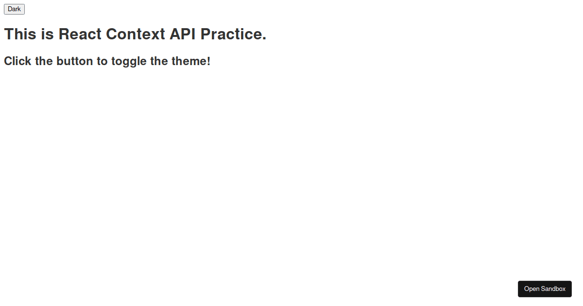 reactthemetoggleuseState Codesandbox