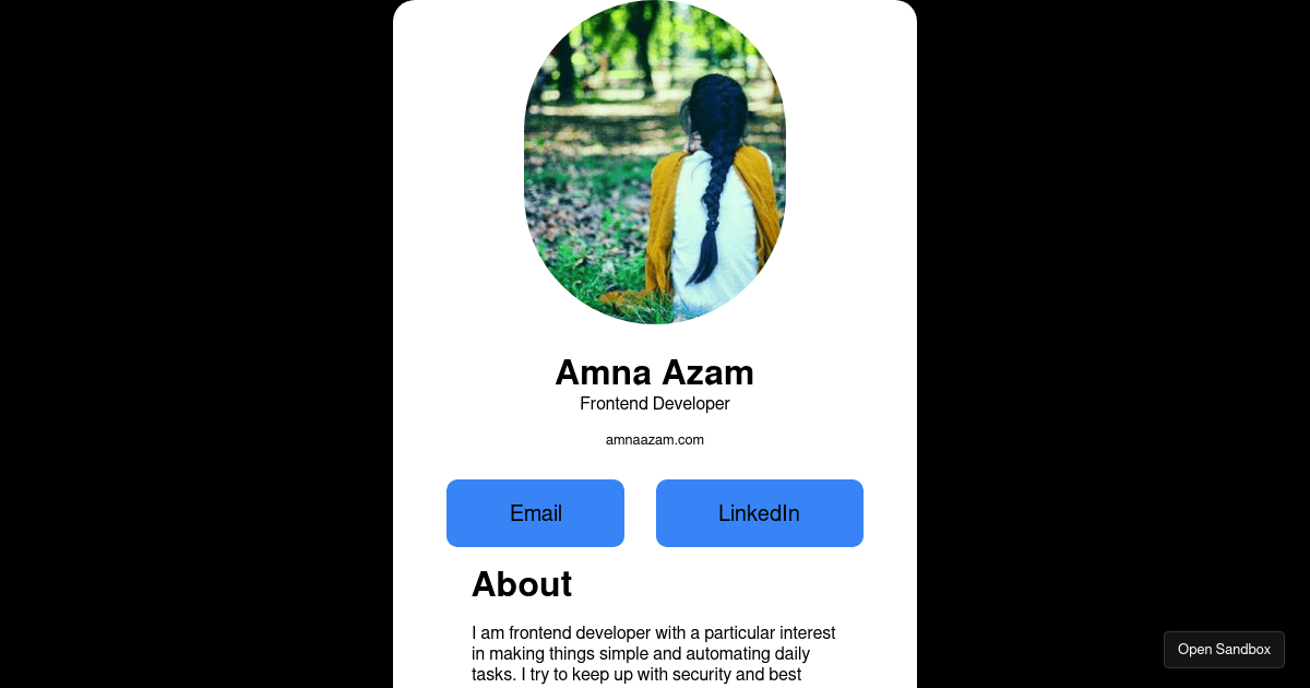 react - Codesandbox
