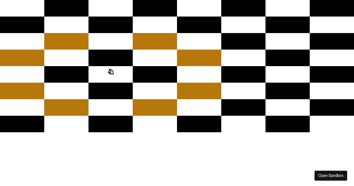 chess-knight - Codesandbox