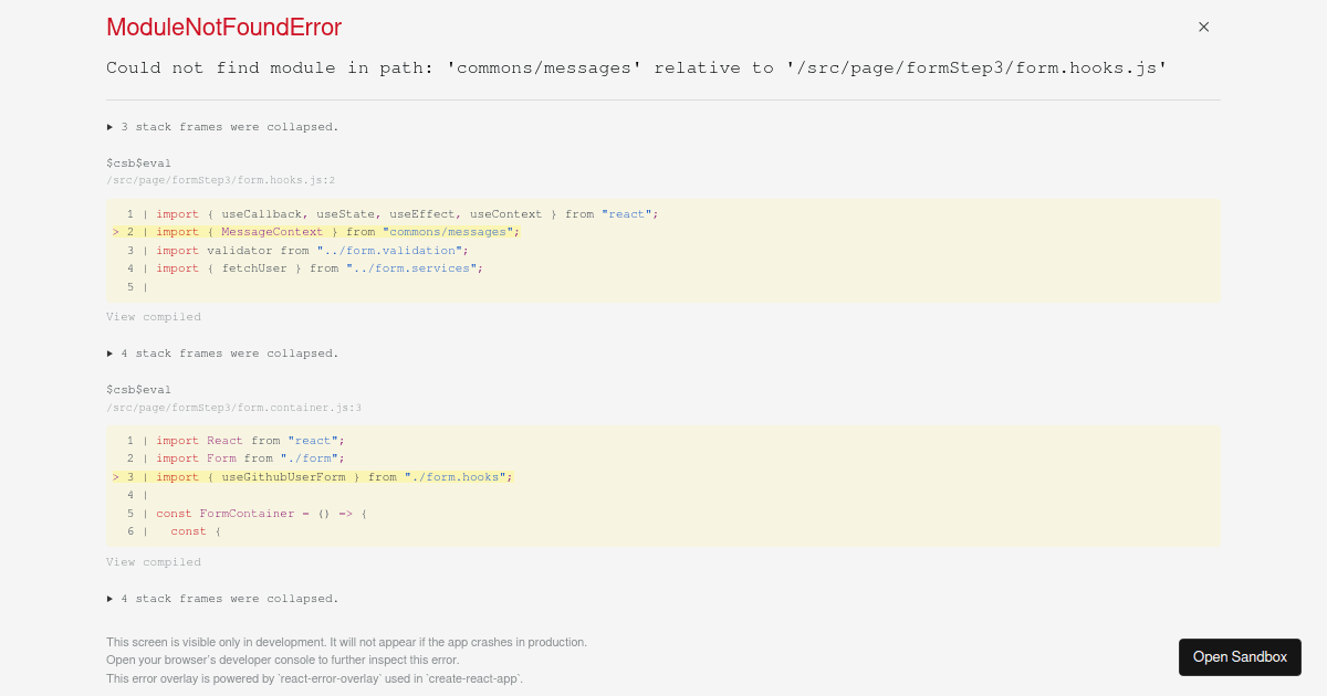 Component/container Medium 2020 (forked) - Codesandbox