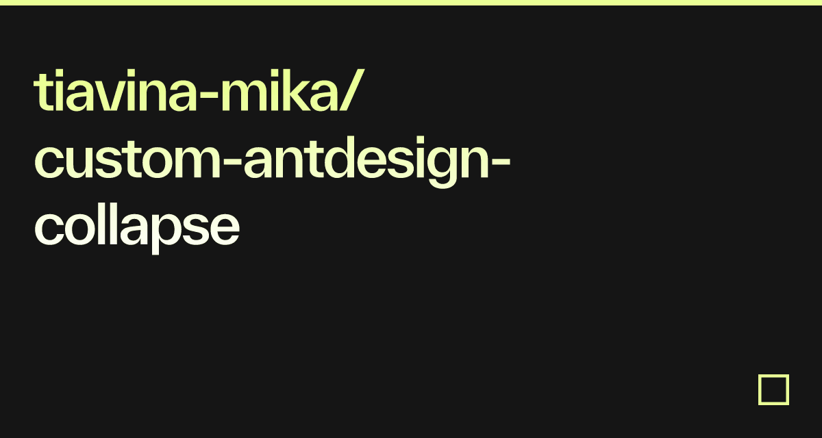 tiavina-mika/custom-antdesign-collapse - Codesandbox