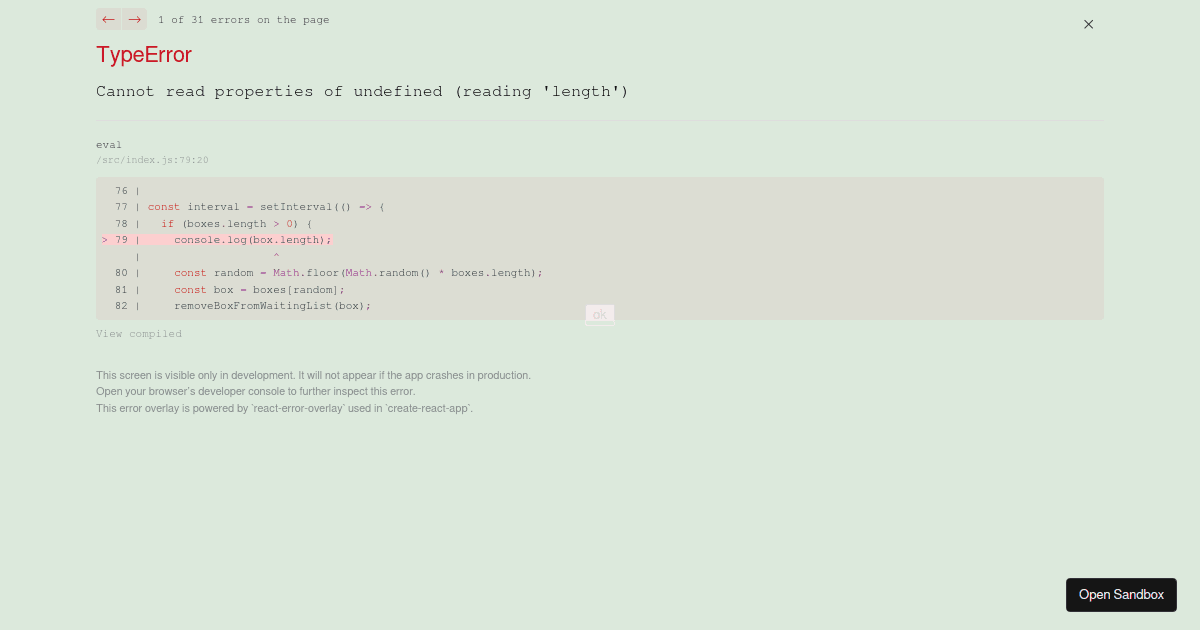Grid animation Menu - Codesandbox