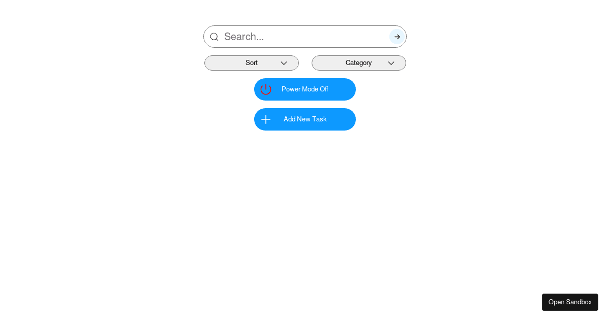 Todo-APP final version - Codesandbox