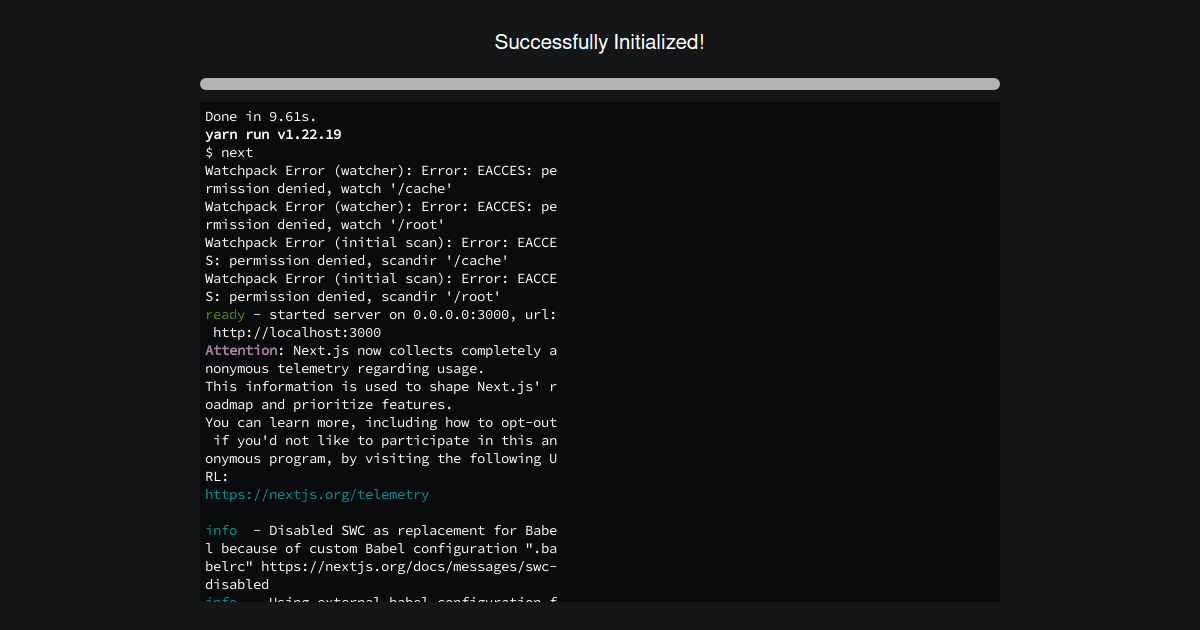 Next.js with custom Babel config - Codesandbox