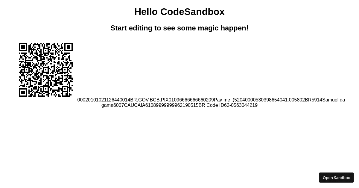 Test Pix (forked) - Codesandbox