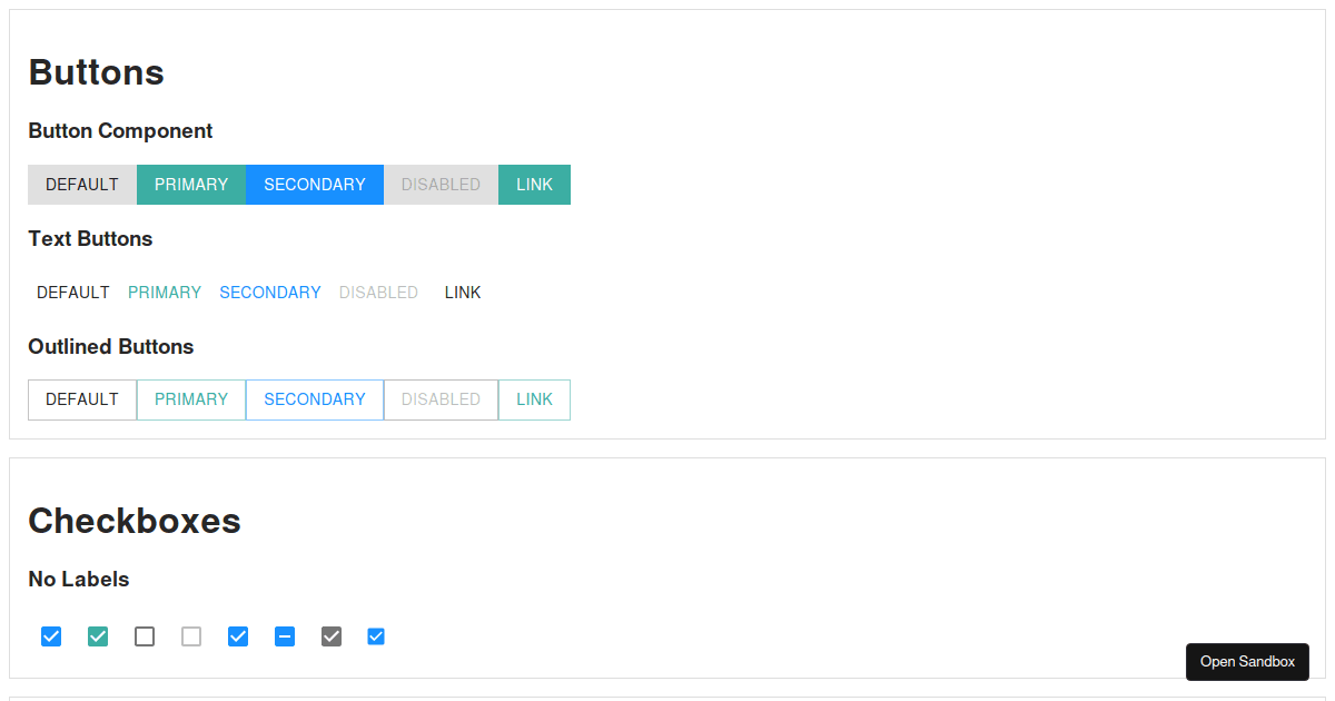 Material UI Theme - Codesandbox