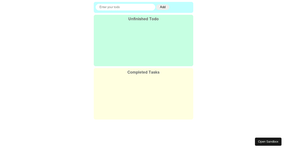 javascript-todo - Codesandbox