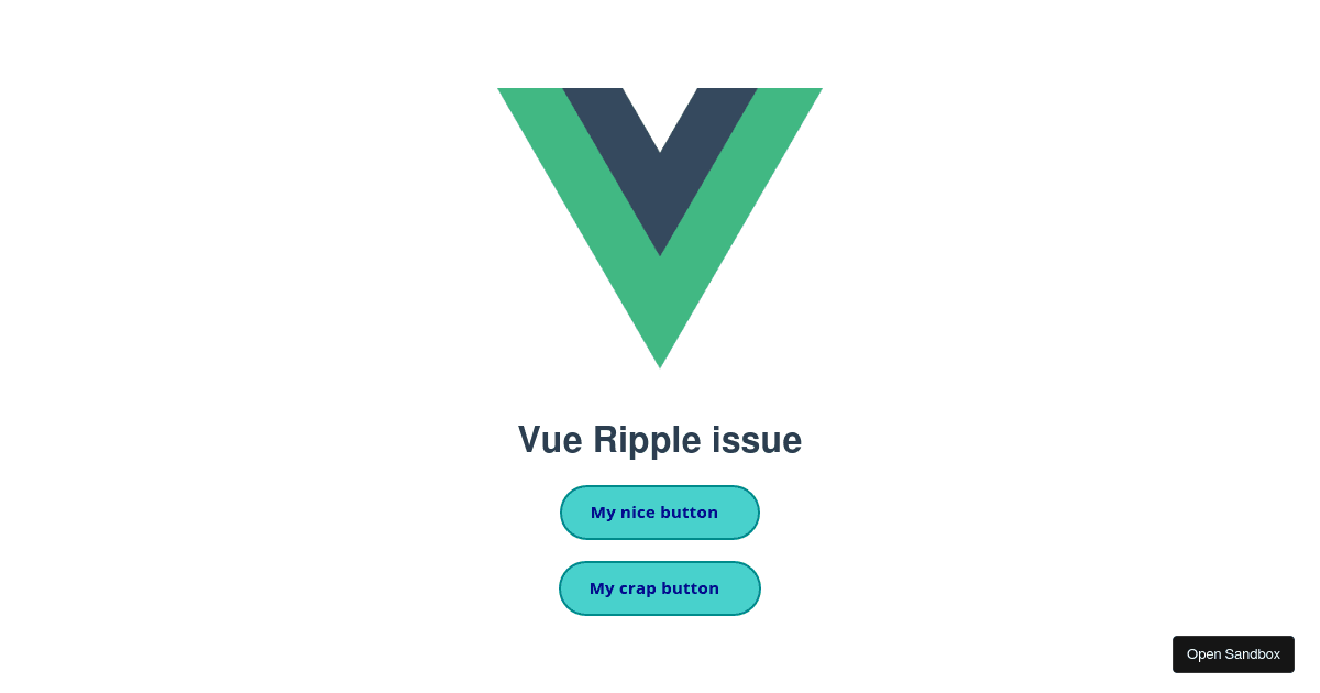 Vue Template - Codesandbox