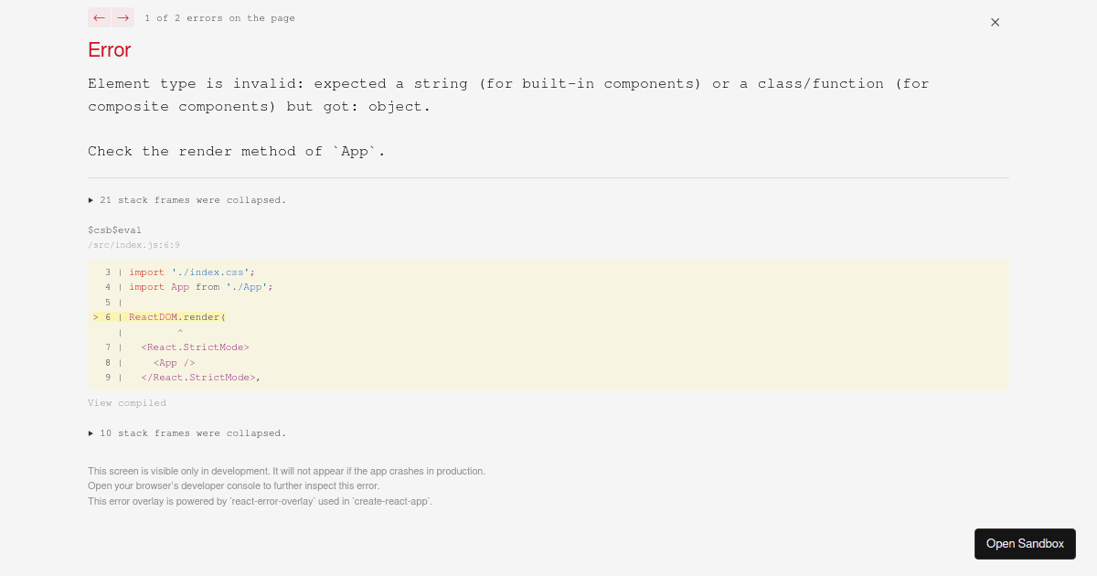 Lab 5 - Codesandbox