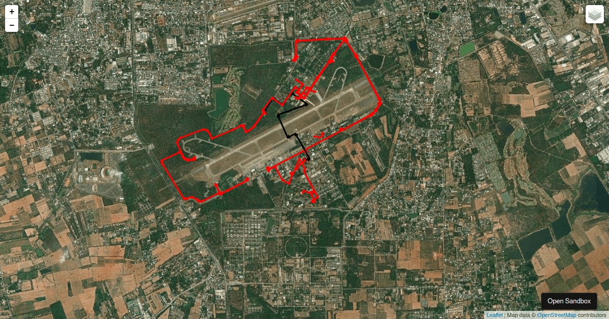 Leaflet Arrowheads Example Codesandbox