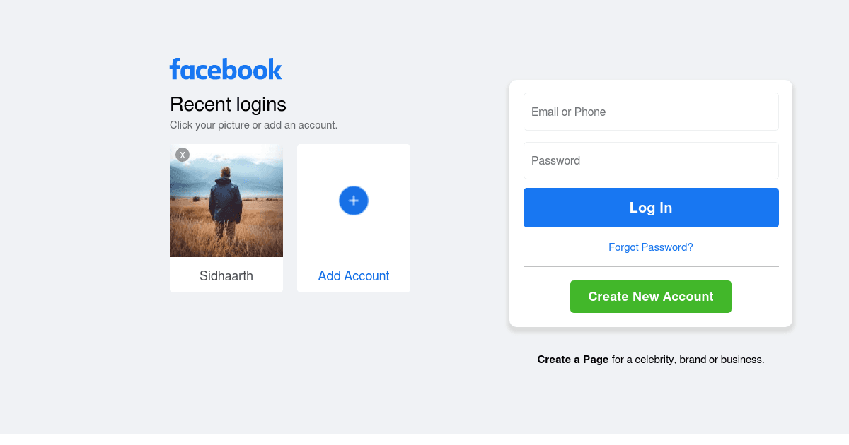 Facebook - Codesandbox