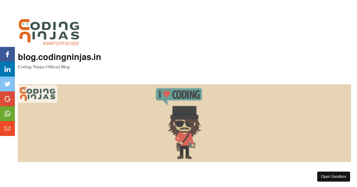 added-styles-to-walk-through-your-first-blog-page - Codesandbox