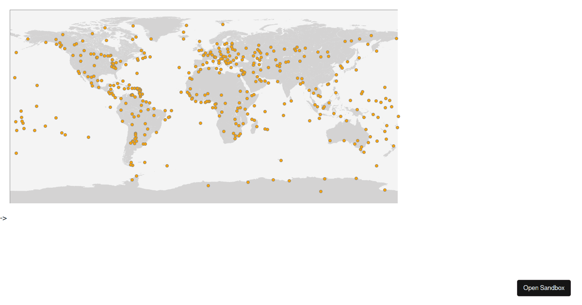 React Map - Timezone Picker - Codesandbox