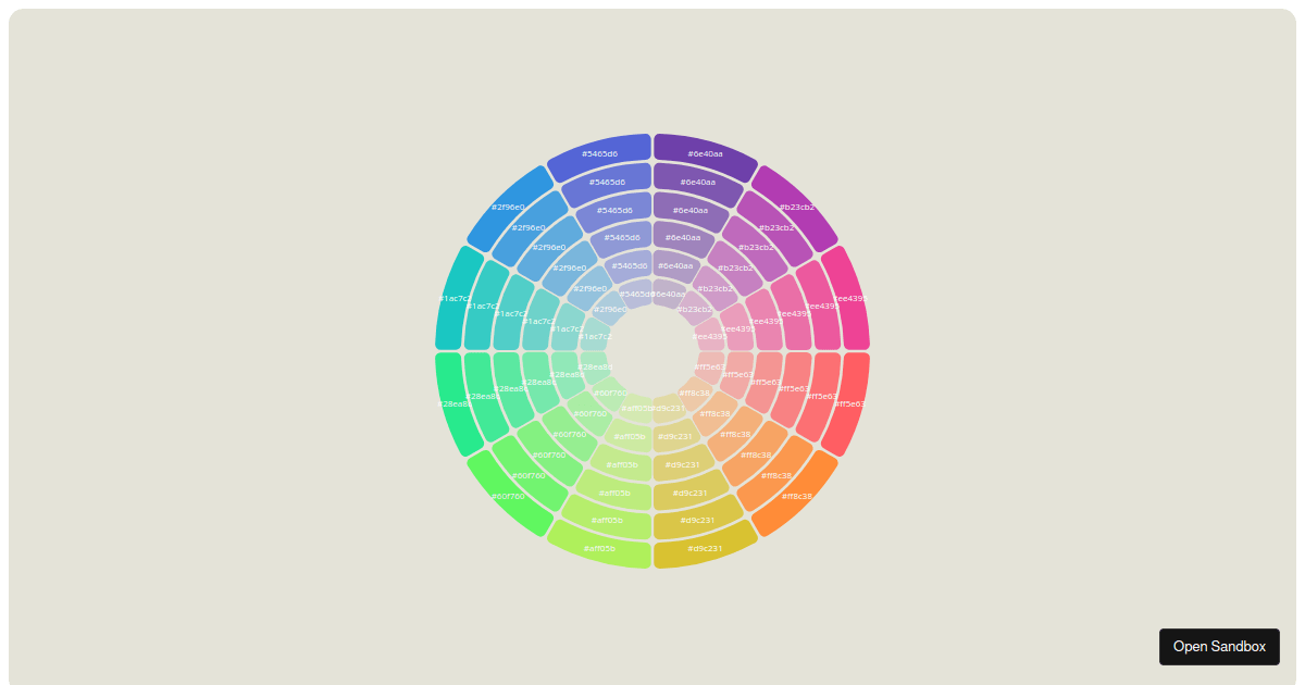 color-wheel - Codesandbox
