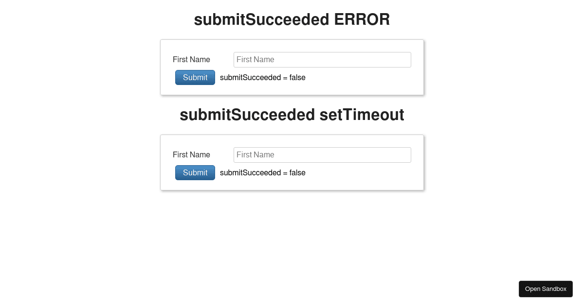 🏁 React Final Form - Simple Example - Codesandbox
