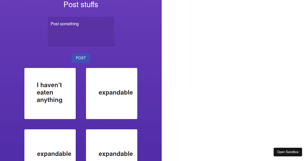 Card Material UI - Codesandbox