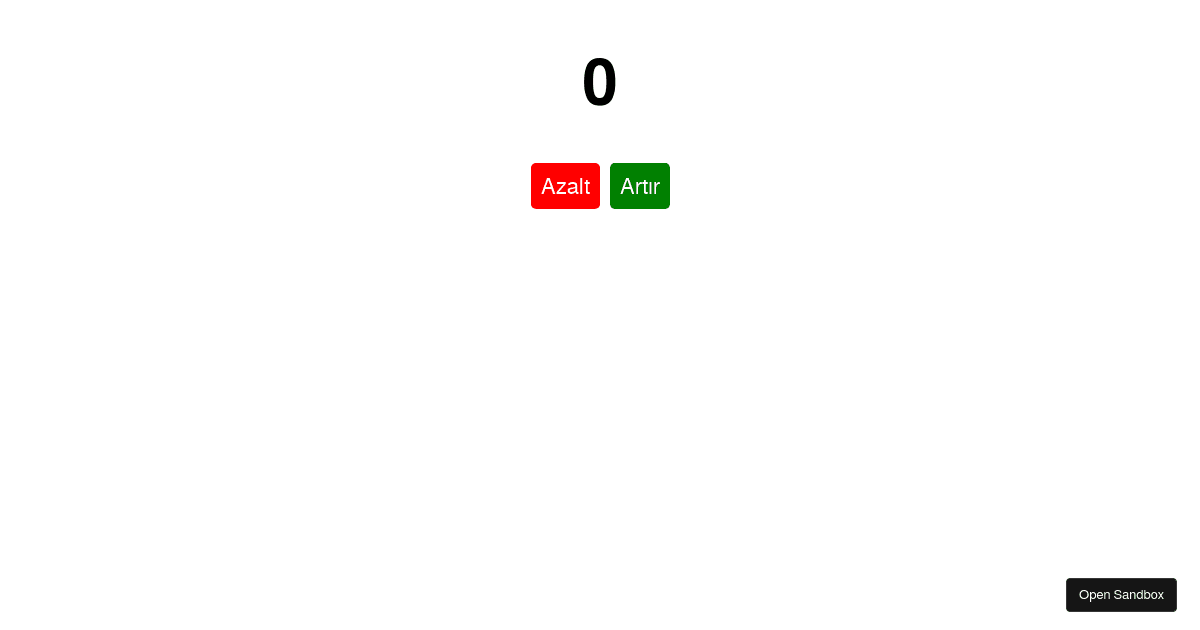 useReducer - Codesandbox