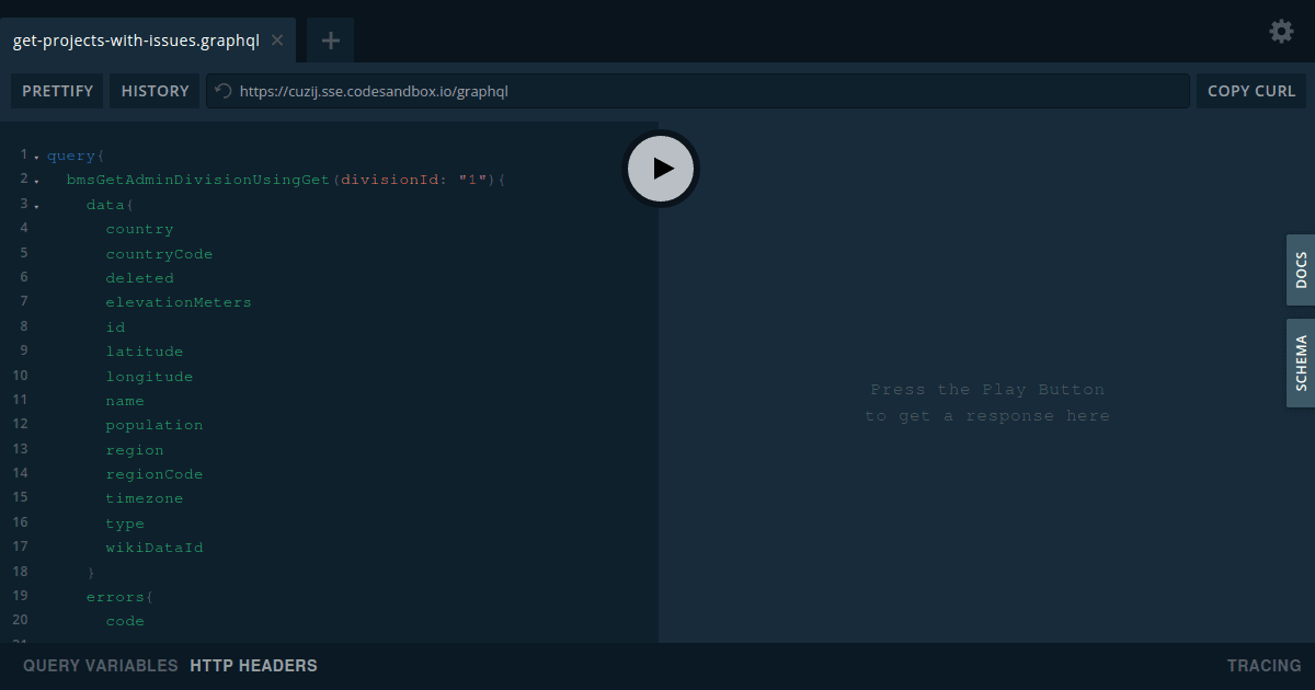 prefix and naming convention - Codesandbox