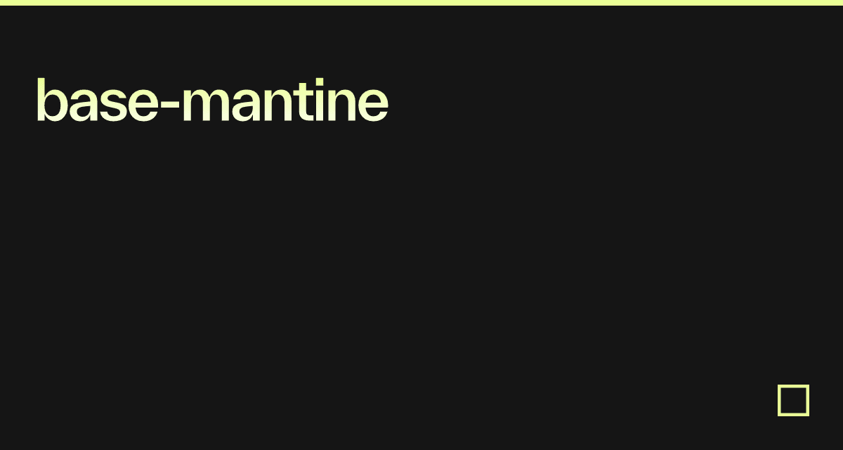 base-mantine - Codesandbox