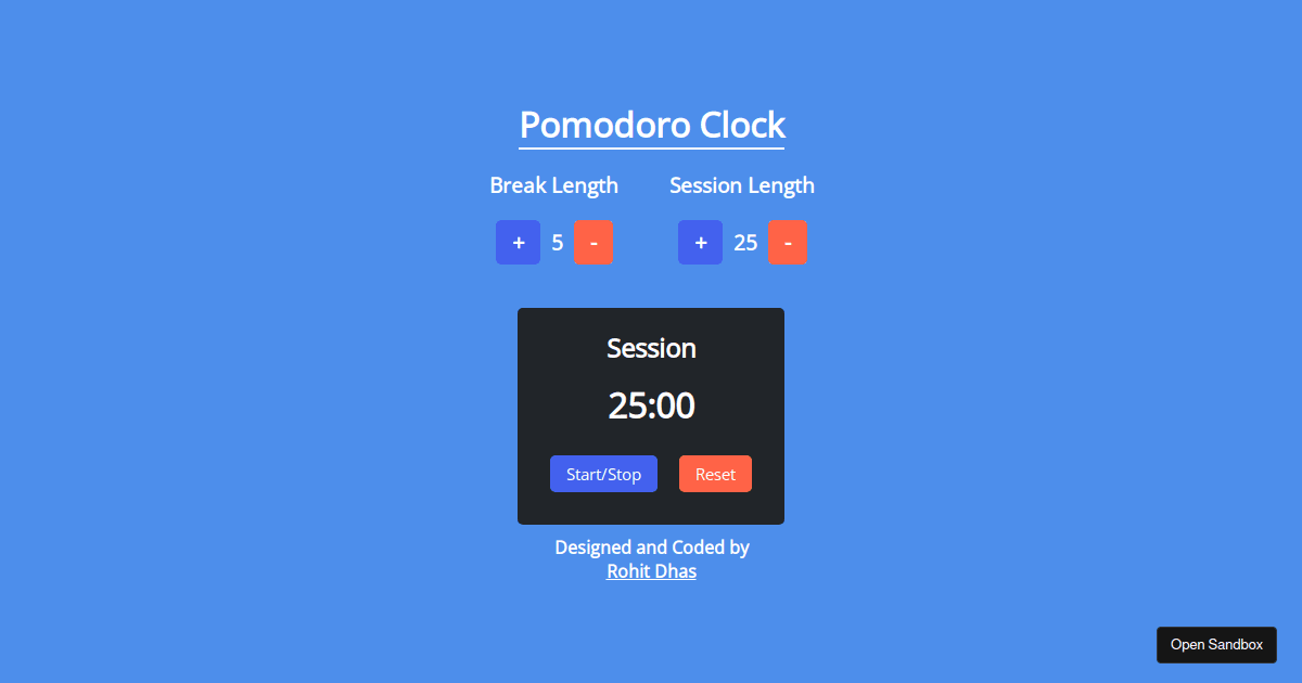 timer - Codesandbox
