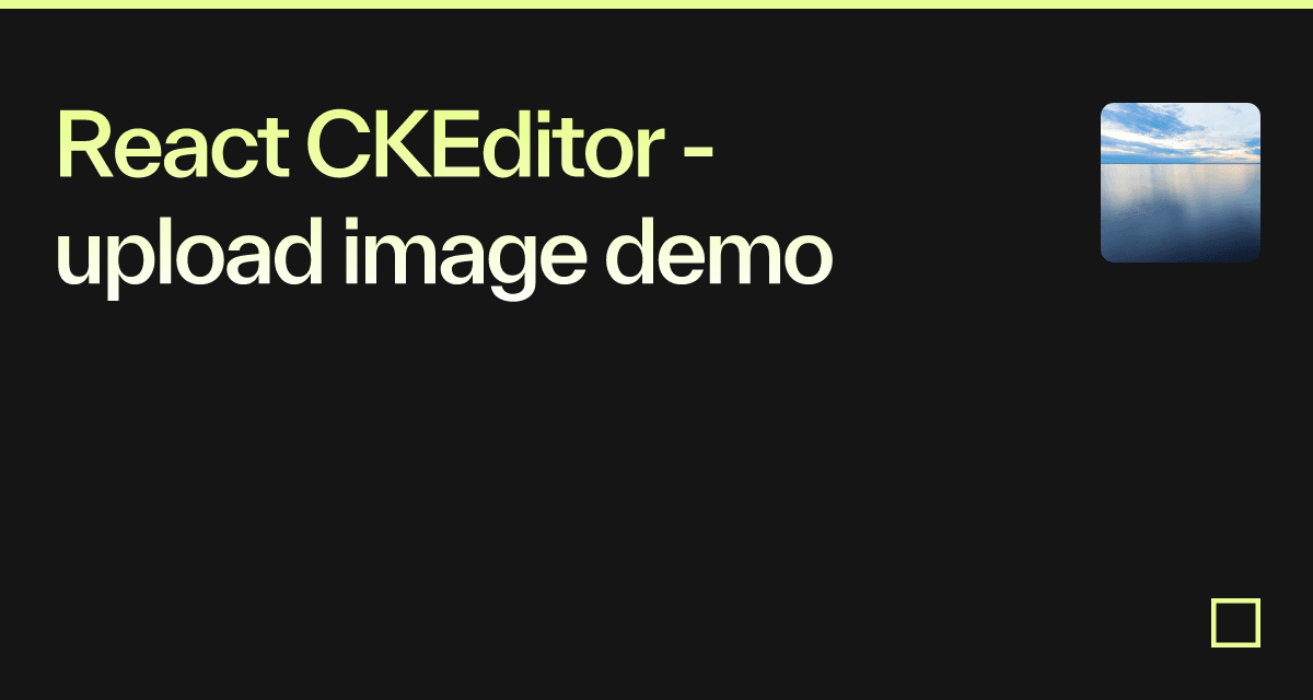 Ckeditor react deals