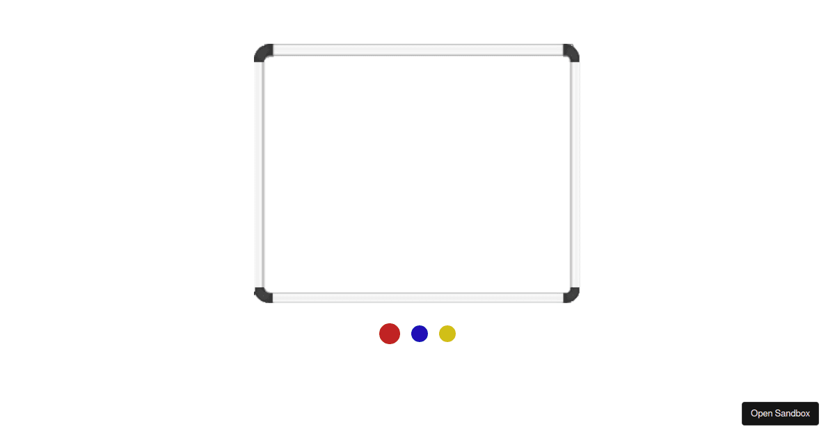 Magnetic Board - Codesandbox