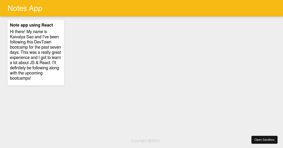Notetakingapp Project Codesandbox Notetakingapp Project Codesandbox