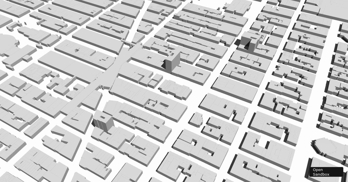 3D Building (forked) - Codesandbox