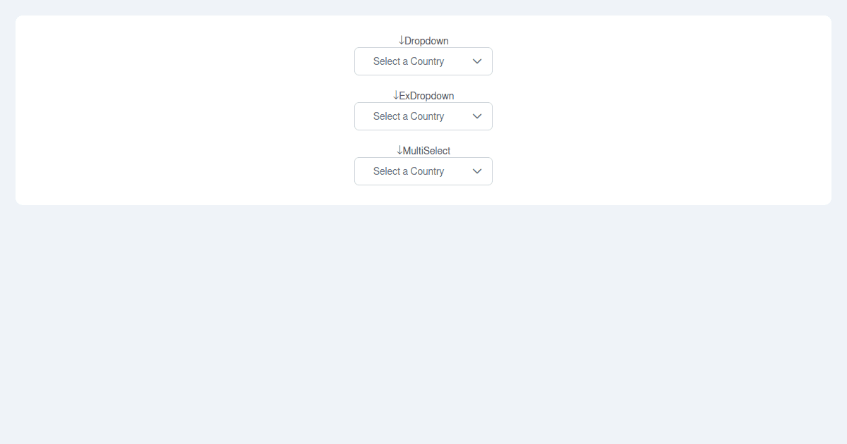 primevue Dropdown demo (forked) - Codesandbox