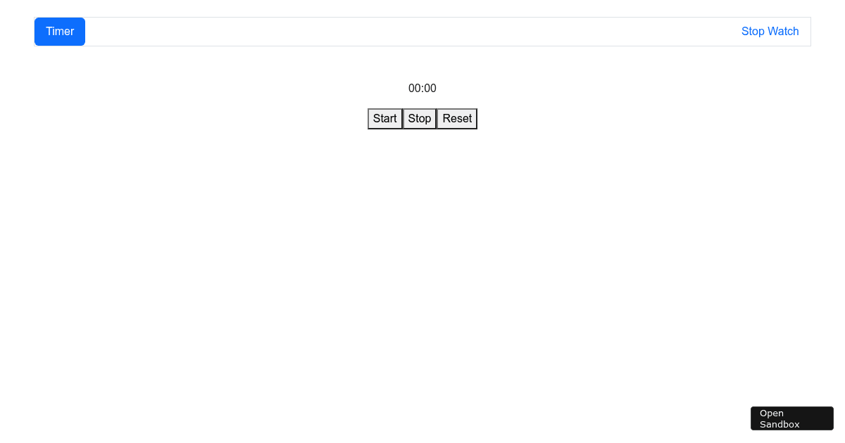react - Codesandbox
