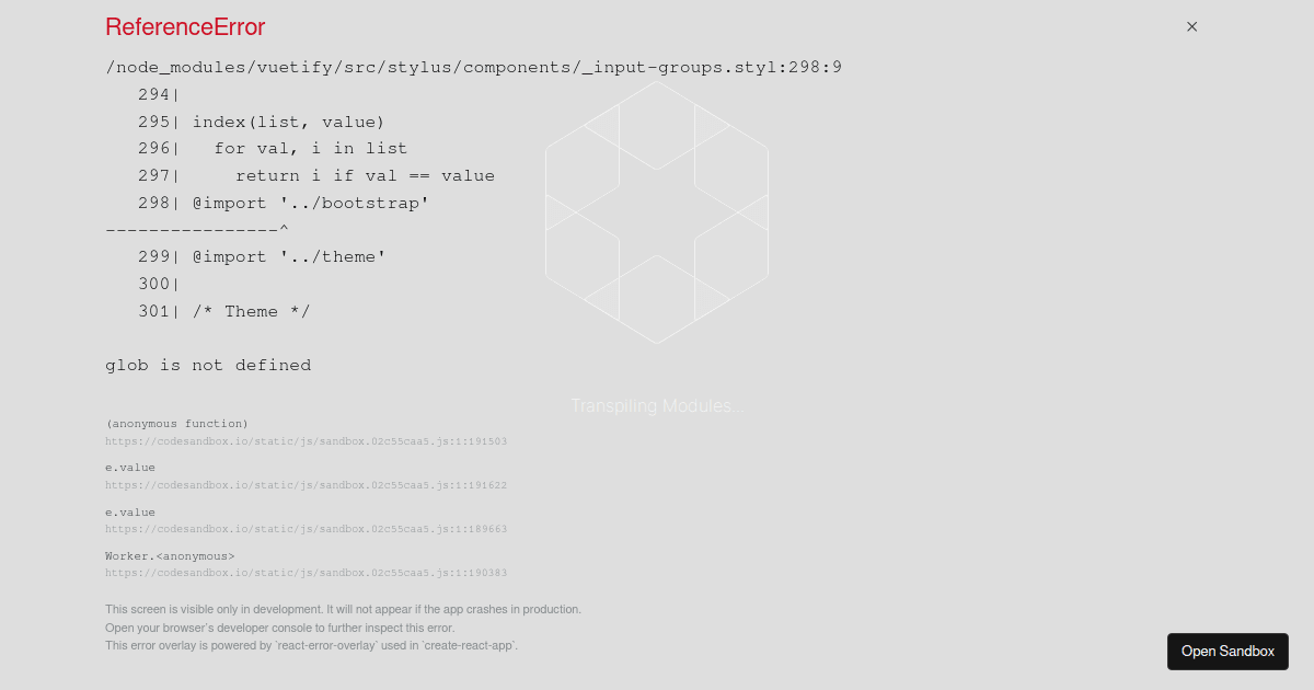 Vuetify With ShadowDom (forked) - Codesandbox