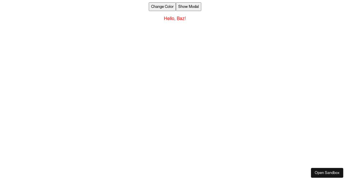 Cleanup useEffect Example - Codesandbox