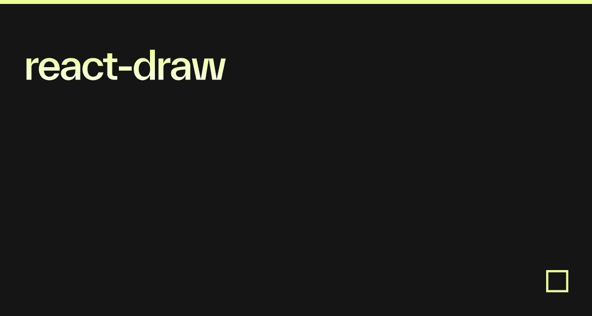 react-draw - Codesandbox