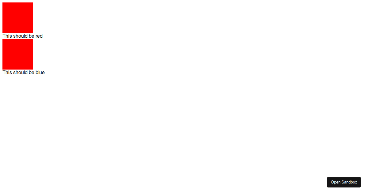 Styled Components - Codesandbox