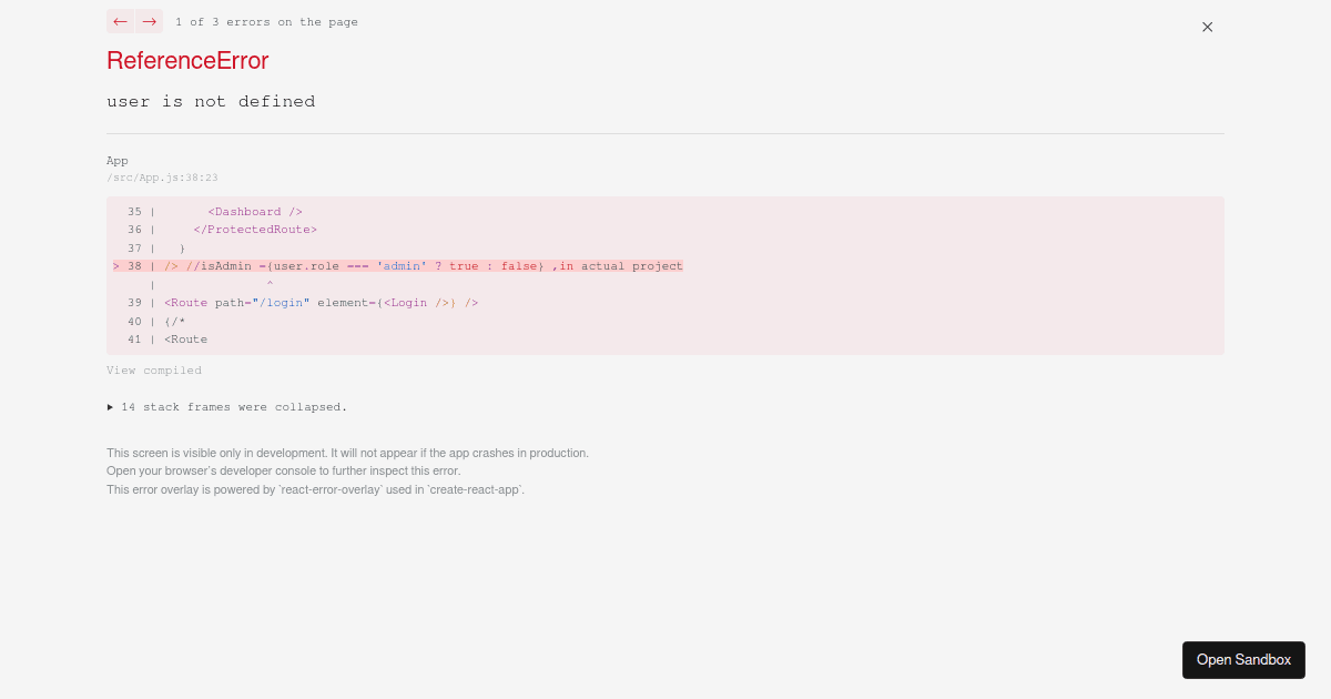 protected-route - Codesandbox
