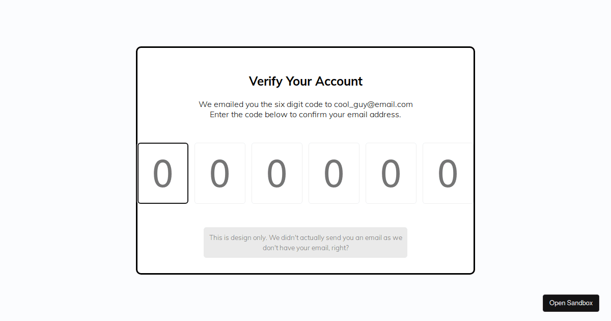 verify-account-ui - Codesandbox