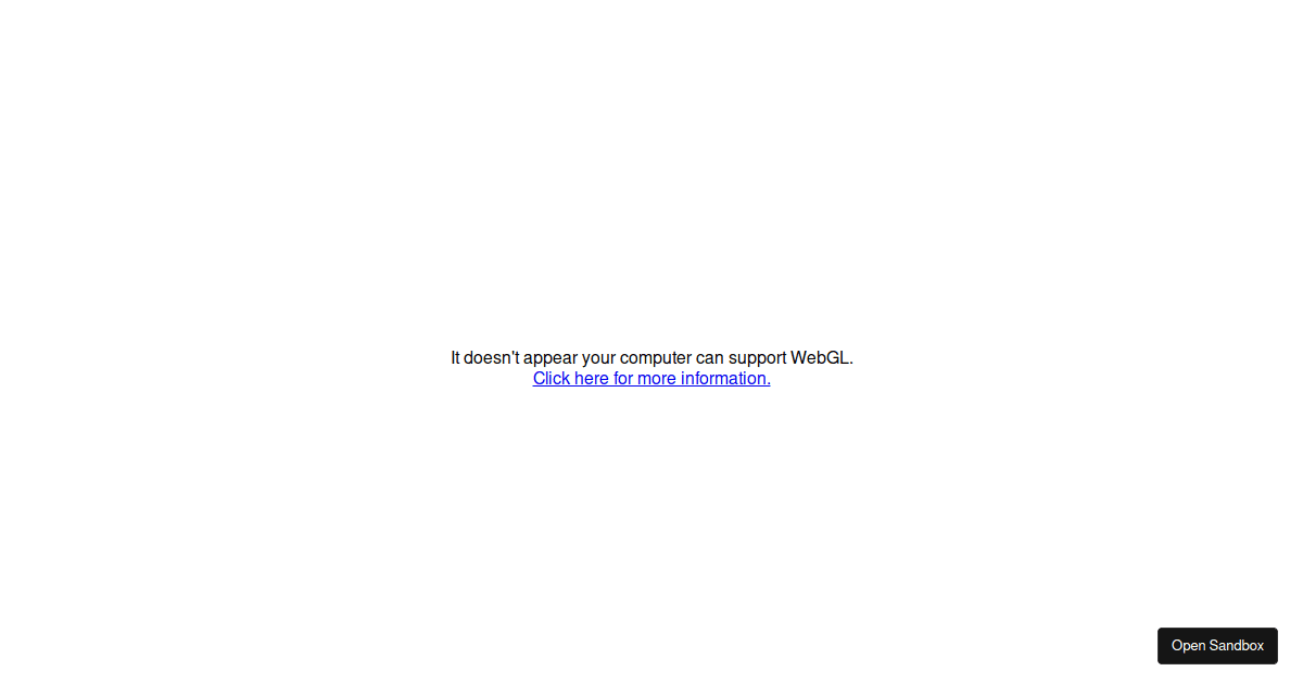 WebGL-Template - Codesandbox