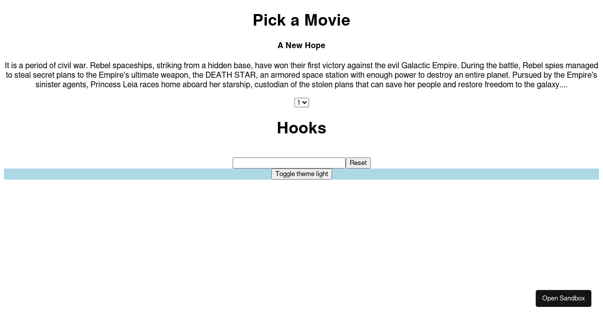 custom-hooks - Codesandbox