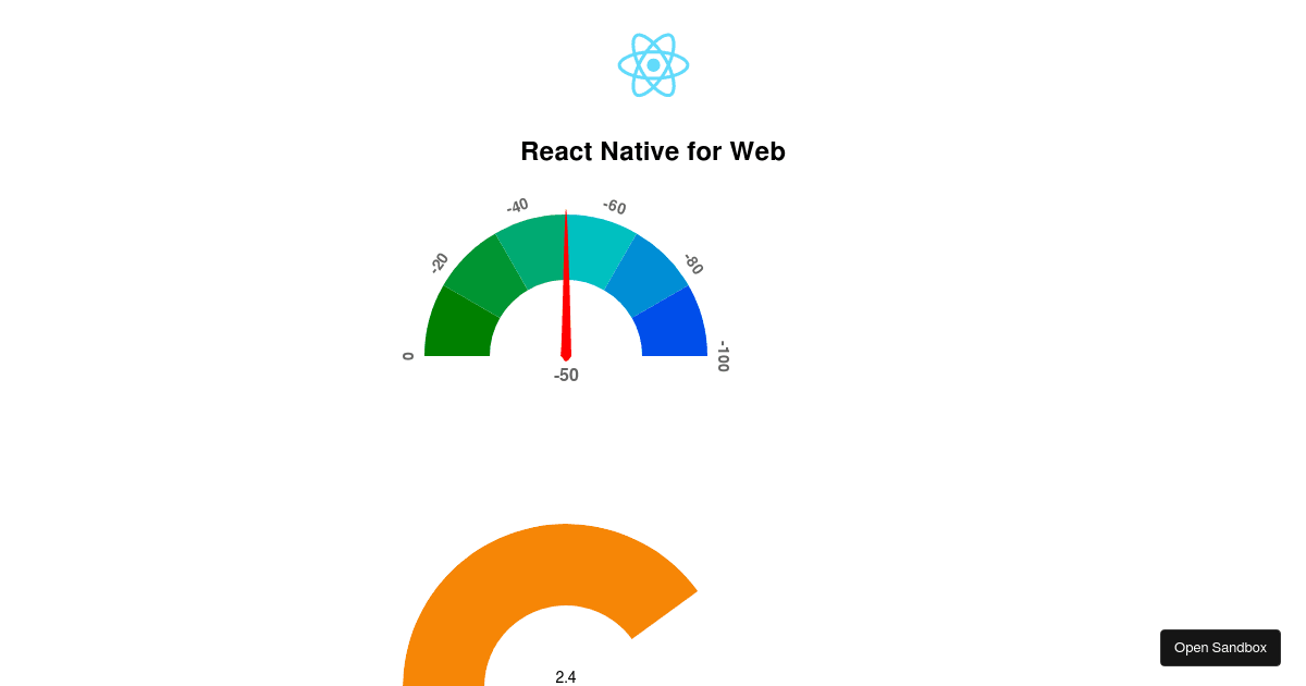 React Native (forked) - Codesandbox